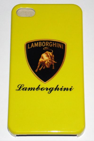 CAPA IPHONE LAMBORGHINI - COR: AMARELA